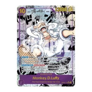 Luffy OP05 Manga Alt Art — PSA 10