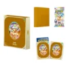 Eevee Eeveelution set contents — display binder, booster pack and sleeves | محتويات طقم Eevee