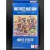 Sealed ONE PIECE BASE SHOP Limited Playmat vol.2 Five Elders package, front of the blue Bandai box