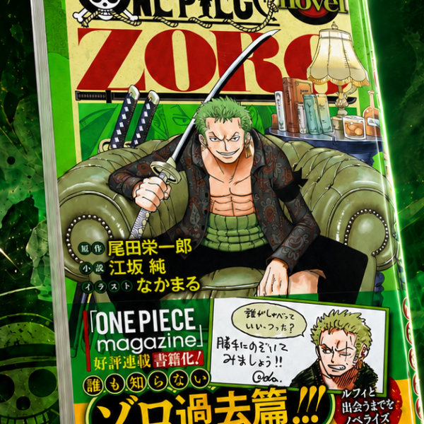 ONE PIECE novel ZORO – Exclusive Bonus Illustration Card